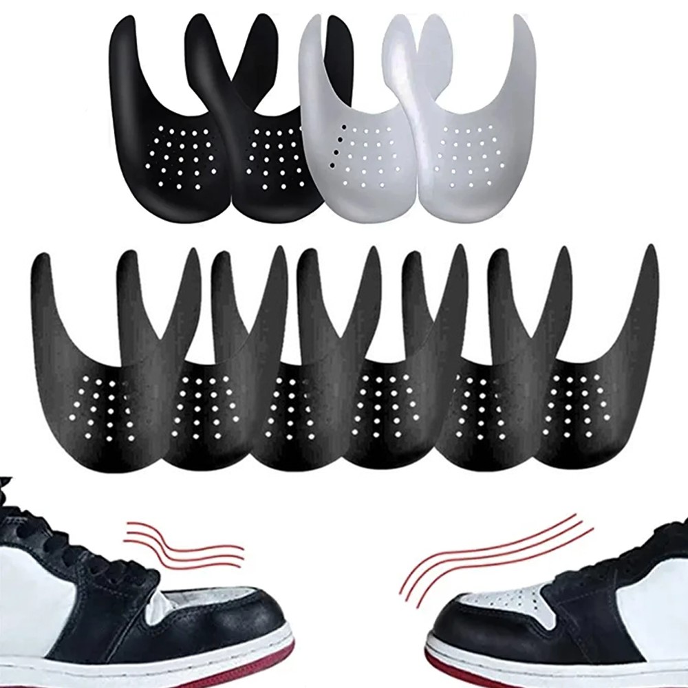 Crease Protector Toe - 5Pairs Anti Crease Shoes Protector for