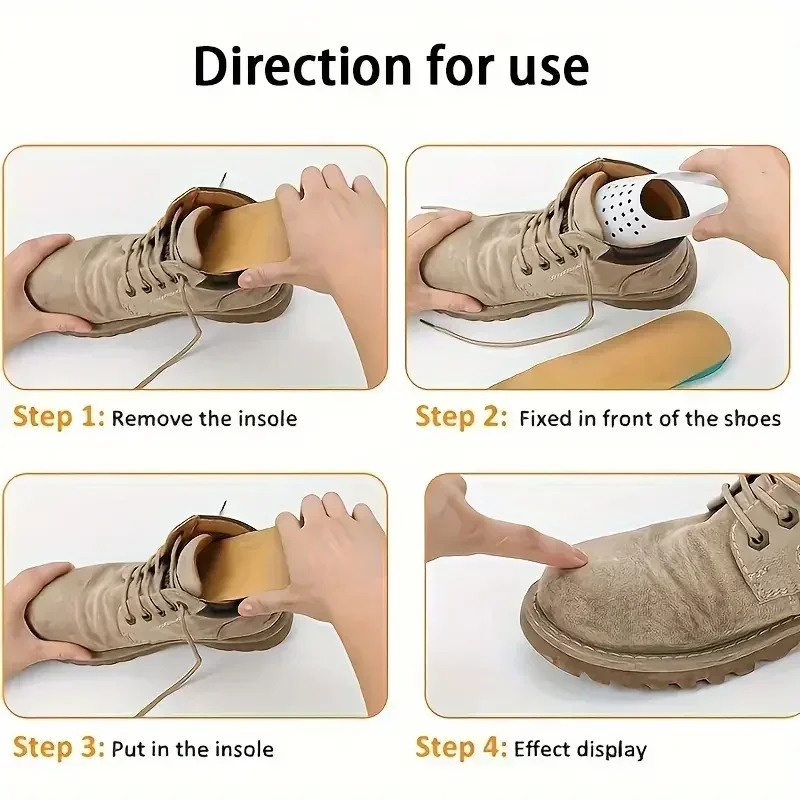 4Pcs Anti Crease Shoe Protecto - Crease Protector Toe review and price