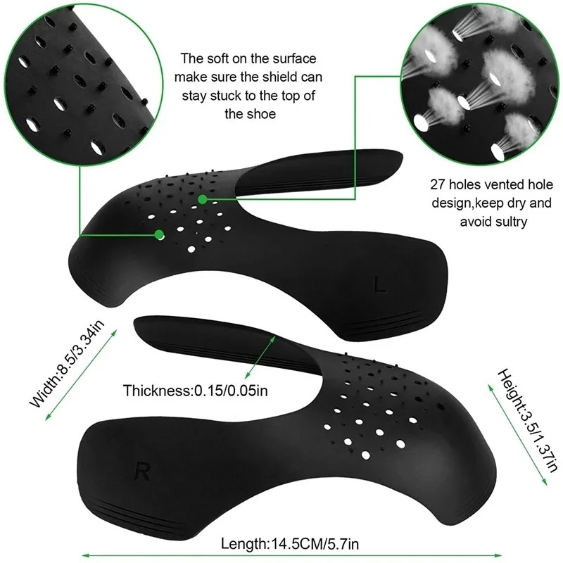 1 Pair Crease Protector Shoe A - Crease Protector Toe review and price