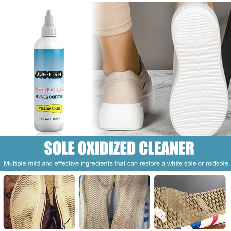 118ml White Shoes Cleaning Sol - Sole Edge Whitener review and price