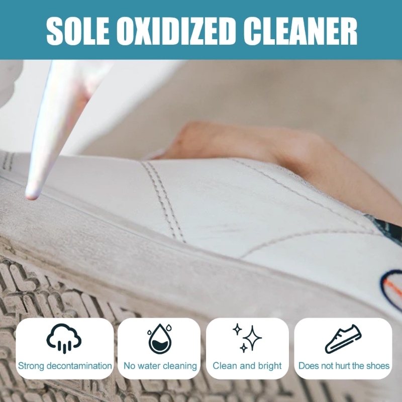 118ml White Shoes Cleaning Sol - Sole Edge Whitener review and price