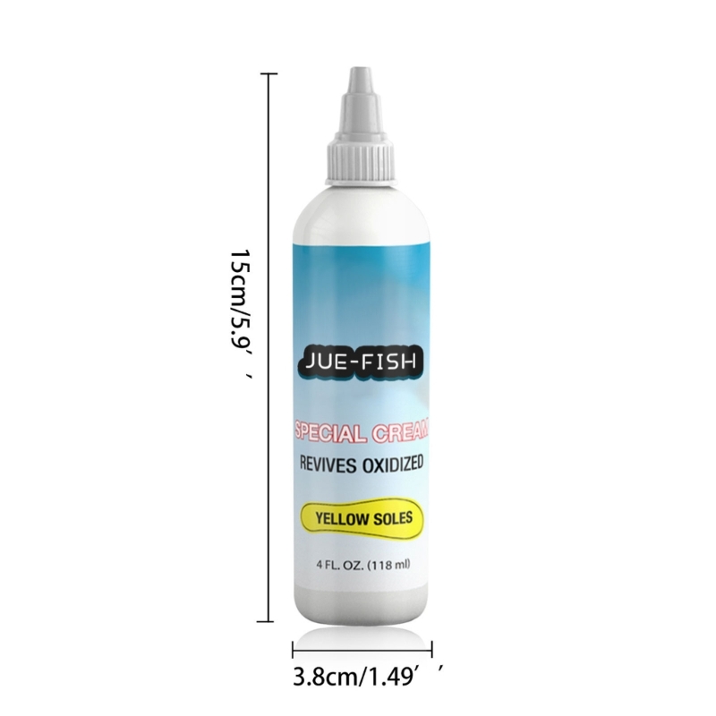 118ml White Shoes Cleaning Sol - Sole Edge Whitener review and price