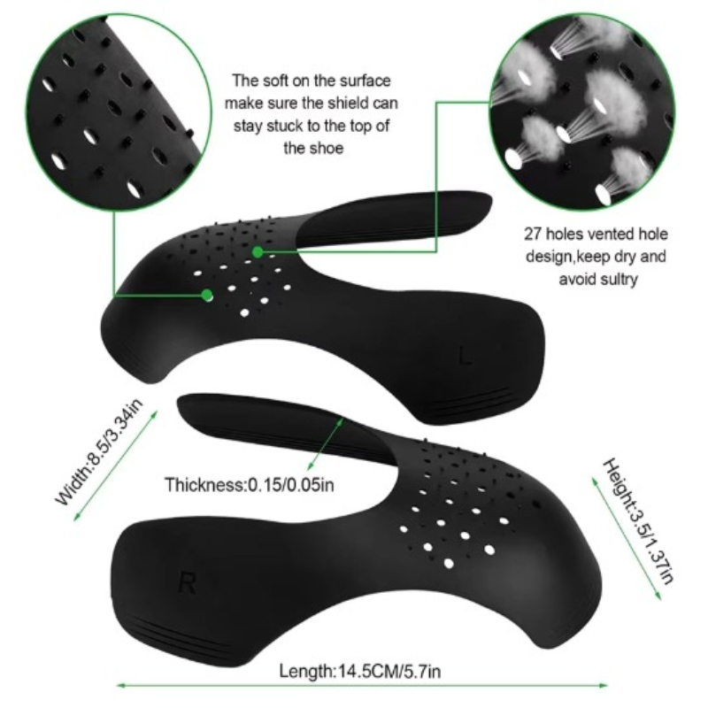 Sports shoe crease protection  - Crease Protector Toe review and price