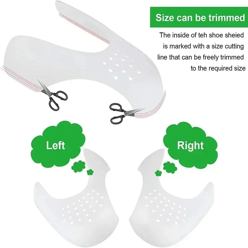 2 Pair Anti Crease Shoe Head P - Crease Protector Toe review and price