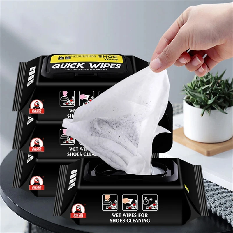12Pcs/30Pcs Disposable Shoes C - Sneaker Care Wipes review and price